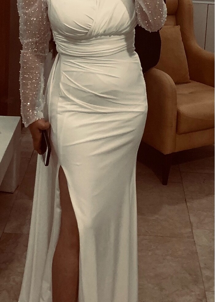 Nişan elbisesi - Görsel 3