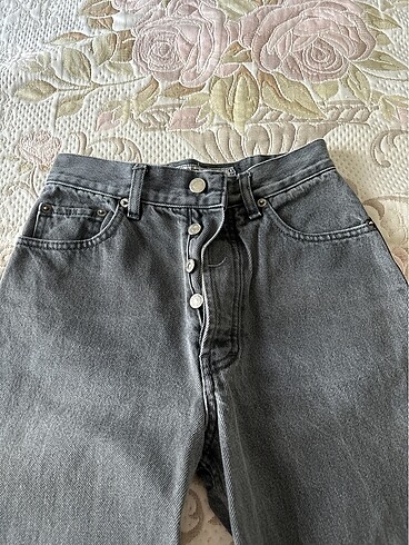xs Beden gri Renk gri kot pantolon