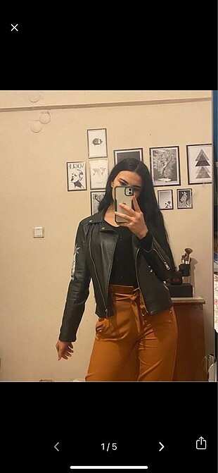 Koton deri ceket