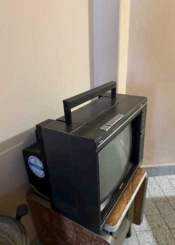 Philips Retro Vintage Antika Tv - Görsel 5
