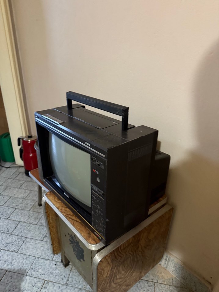 Philips Retro Vintage Antika Tv - Görsel 4