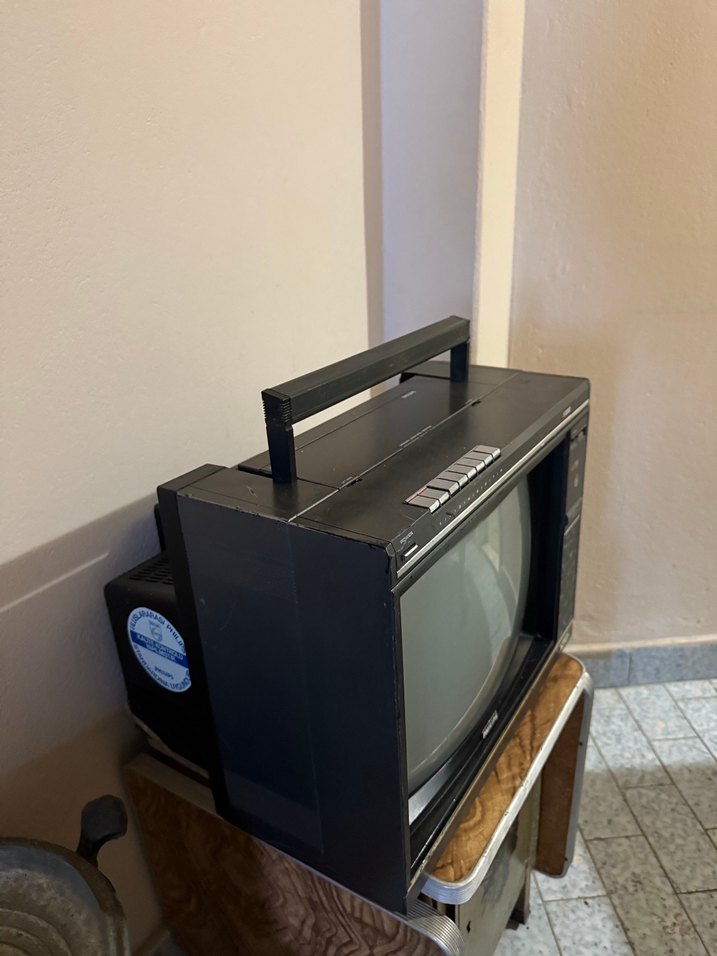 Philips Retro Vintage Antika Tv - Görsel 5