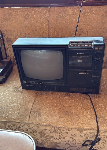 Antika Hitachi Tv Radyo Teyp - Görsel 3