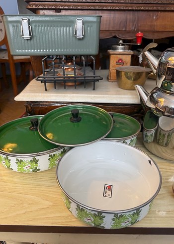 Emsan Emaye 3'lü Saklama Kabı Seti - Görsel 4