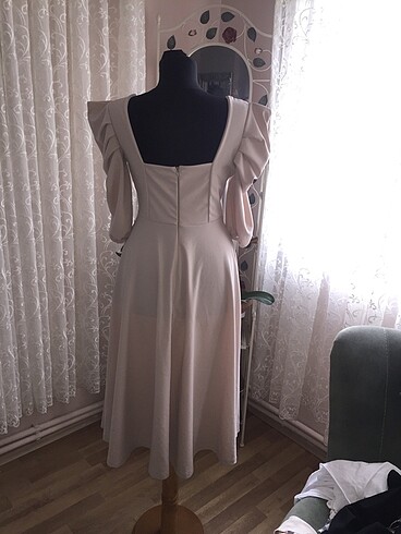 Markasız Ürün Prenses yakalı tatlı elbise
