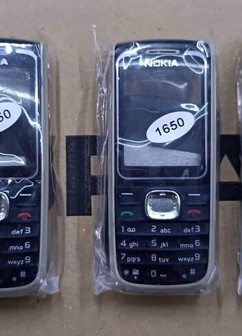 NOKIA 1650 MODELİ TUŞ TAKIMI KAPAK SIFIR ÜRÜN SINIRLI ADETLİ AY