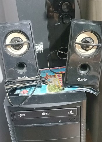 Siyah Masaüstü Bilgisayar Kasası - Görsel 3