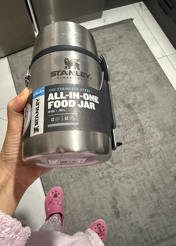 Stanley 0.53 L Vakumlu Yemek Termosu Gri - Görsel 4