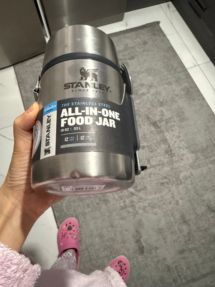 Stanley 0.53 L Vakumlu Yemek Termosu Gri - Görsel 4