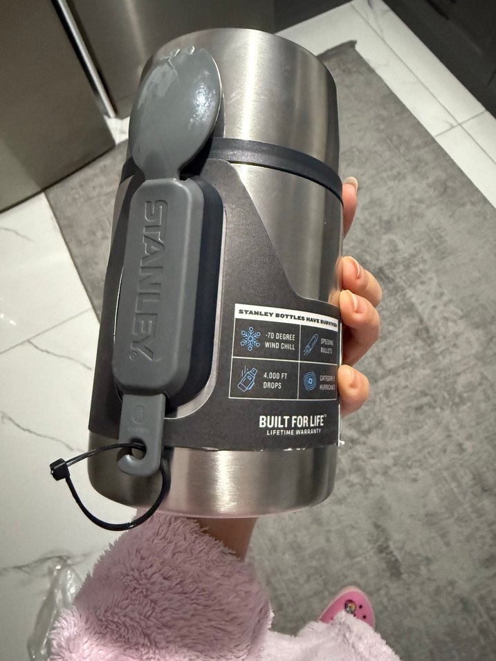 Stanley 0.53 L Vakumlu Yemek Termosu Gri - Görsel 5