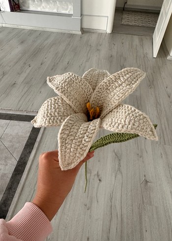 El Yapımı Bohem Örgü Çiçek - Görsel 2