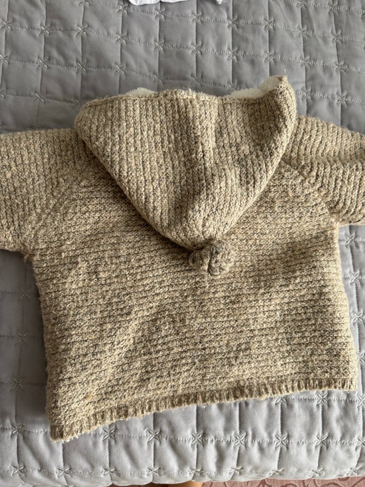 Bebek peluş hırka - Görsel 2