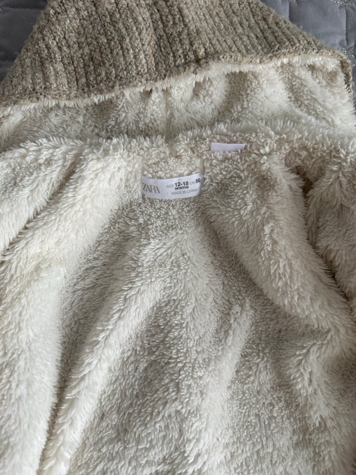 Bebek peluş hırka - Görsel 3