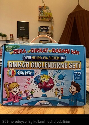 Dikkat güçlendirme seti