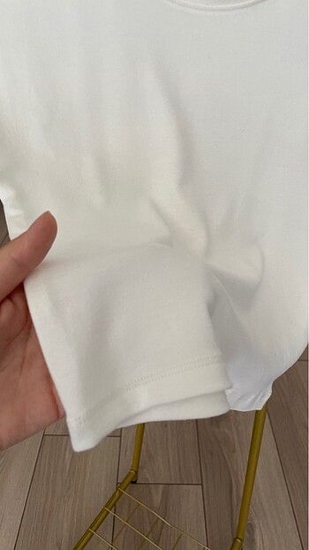 Diğer Basic ekru tshirt