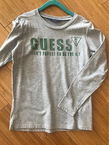 Guess unisex uzun kol tişört