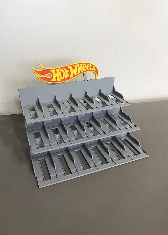 Hotwheels araba standı 3katlı - Görsel 2