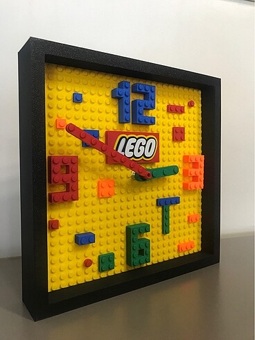 Diğer Lego görünümlü duvar saati