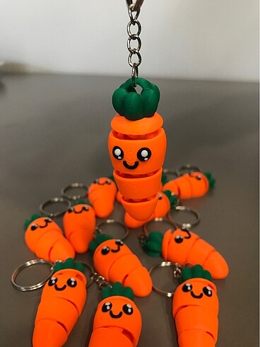 Havuç anahtarlık - Görsel 2