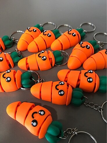 Havuç anahtarlık - Görsel 4