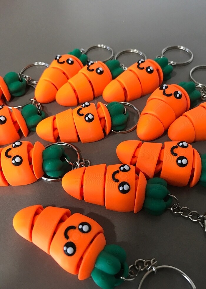 Havuç anahtarlık - Görsel 4