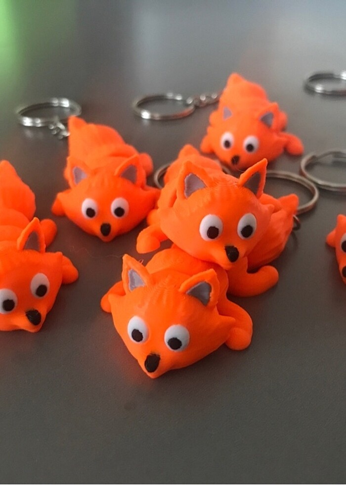 Tilki fox anahtarlık - Görsel 2