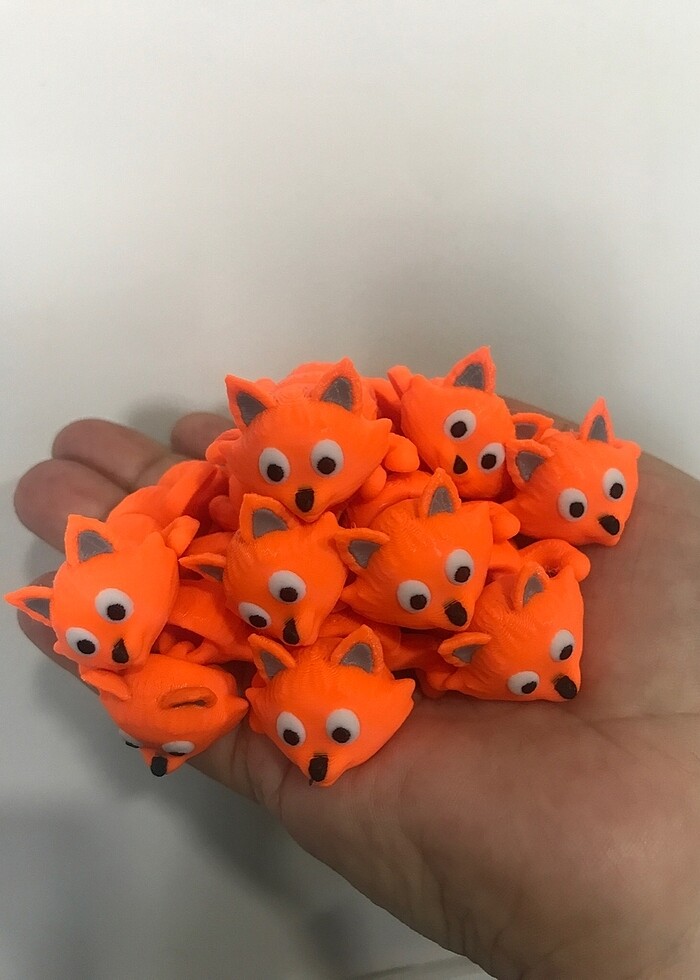 Tilki fox anahtarlık - Görsel 3