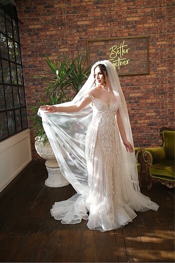 Dantelli tasarım gelinliğim - Görsel 2