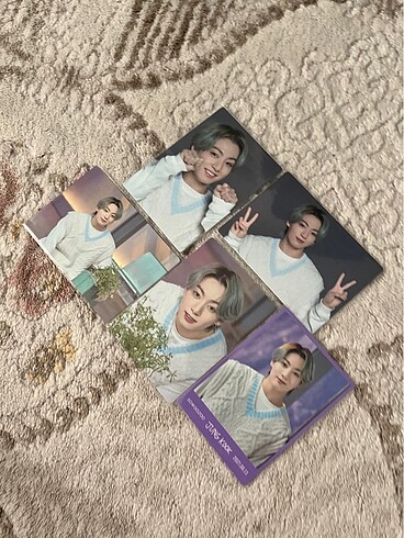 BTS JK JEON JUNGKOOK POSTCART