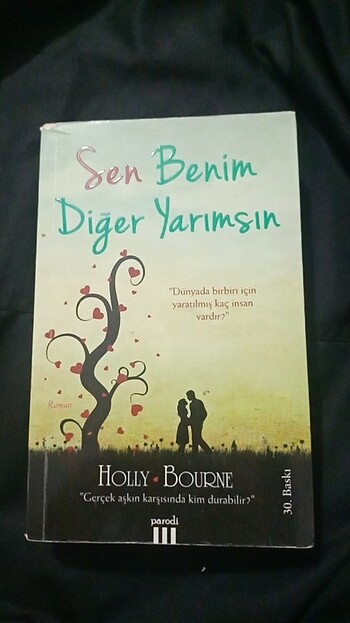 Sen benim diğer yarımsın
