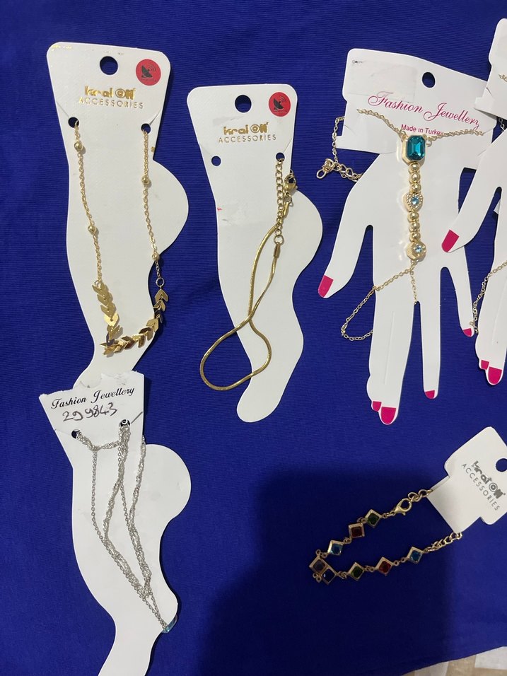 Renkli Boncuklu Kadın El Zinciri - Görsel 4