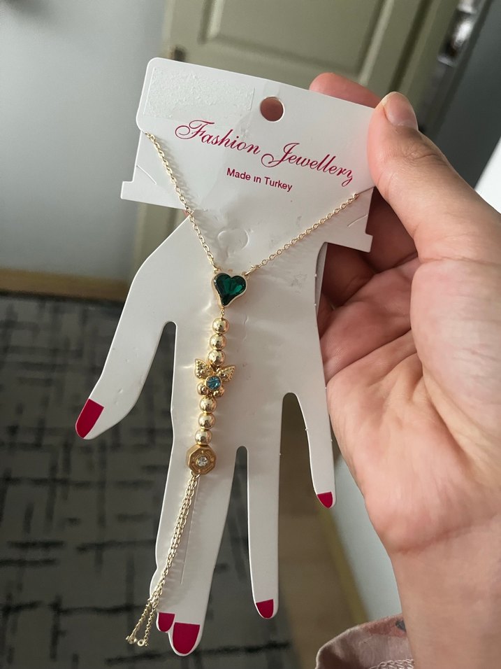 Boncuklu Bohem Tarz Kadın El Zinciri - Görsel 2