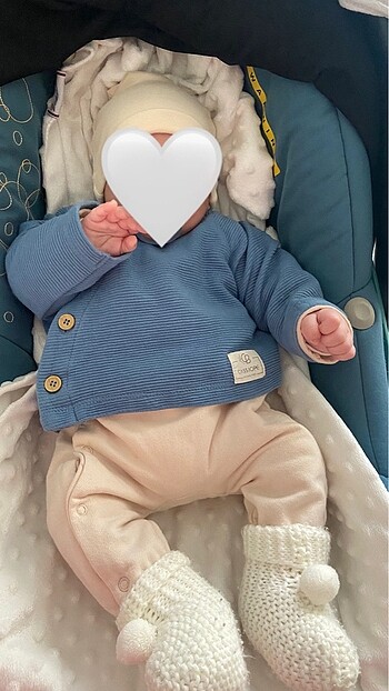 Unisex bebek tulum