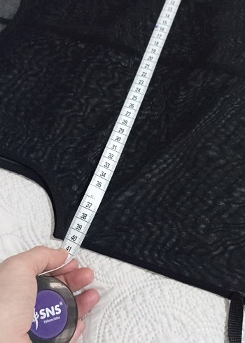 s Beden siyah Renk Dantelli Siyah Boğazlı Kolsuz Kadın Yelek