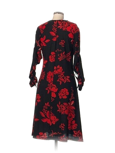 l Beden Vintage Love Uzun Elbise %70 İndirimli.