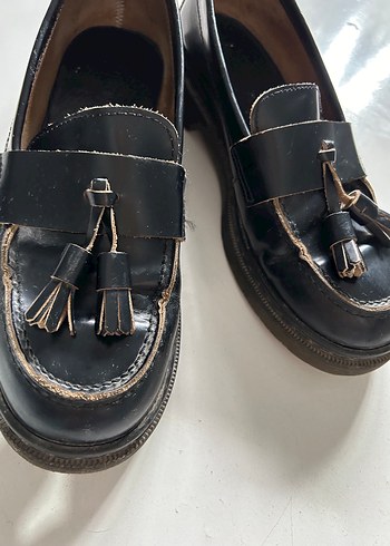 37 Beden siyah Renk Topshop Marka Siyah Klasik Loafer