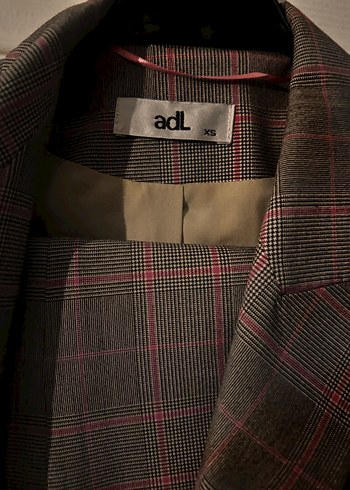 ADL Düğmeli Kadın Blazer Ceket ve pantolon takım - Görsel 3