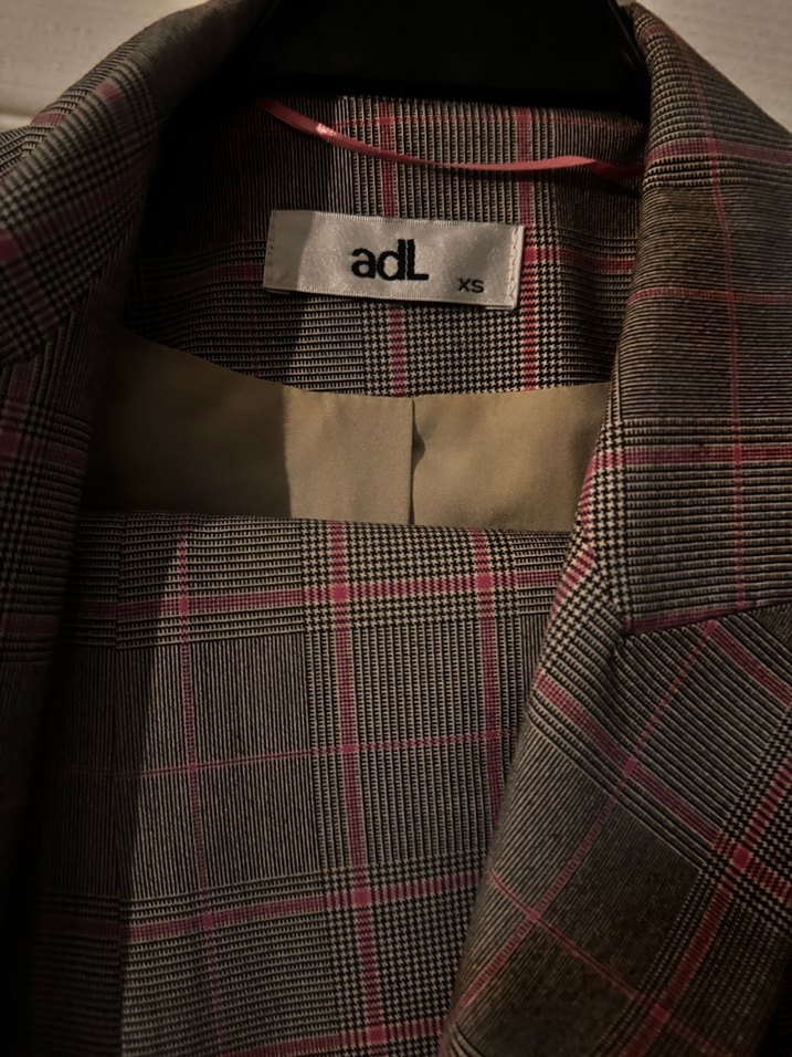 ADL Düğmeli Kadın Blazer Ceket ve pantolon takım - Görsel 3