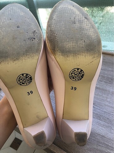 Diğer Pudra topuklu ayakkabı