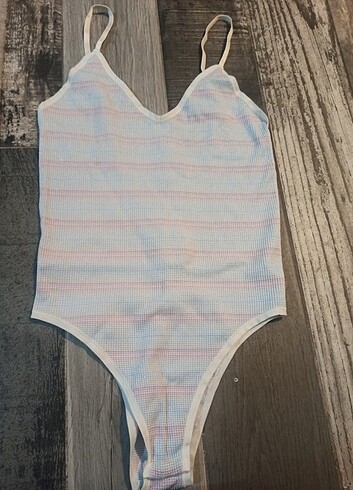 m Beden beyaz Renk Penti simli crop