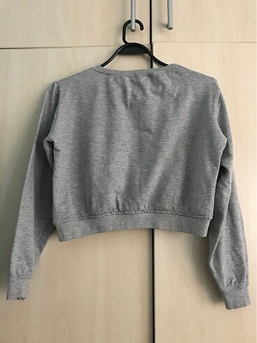 l Beden gri Renk Crop sweat