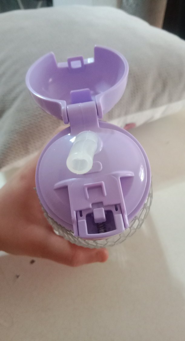 Mor Çocuk Termos Şişesi - Görsel 3