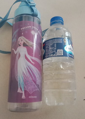 Mavi Disney Frozen Termos Matara - Görsel 6