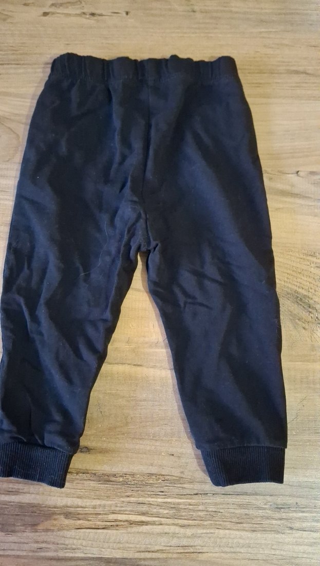 Erkek kiz Çocuk siyah Rahat Kesim Eşofman - Görsel 2