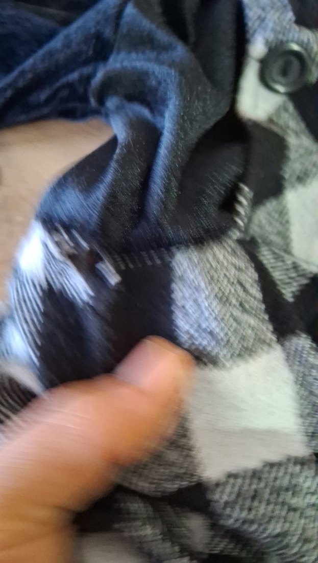 Kız Çocuk Siyah Ekose Uzun Kollu Elbise - Görsel 4