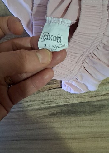 Kız Çocuk Pembe Düğmeli Şort - Görsel 4