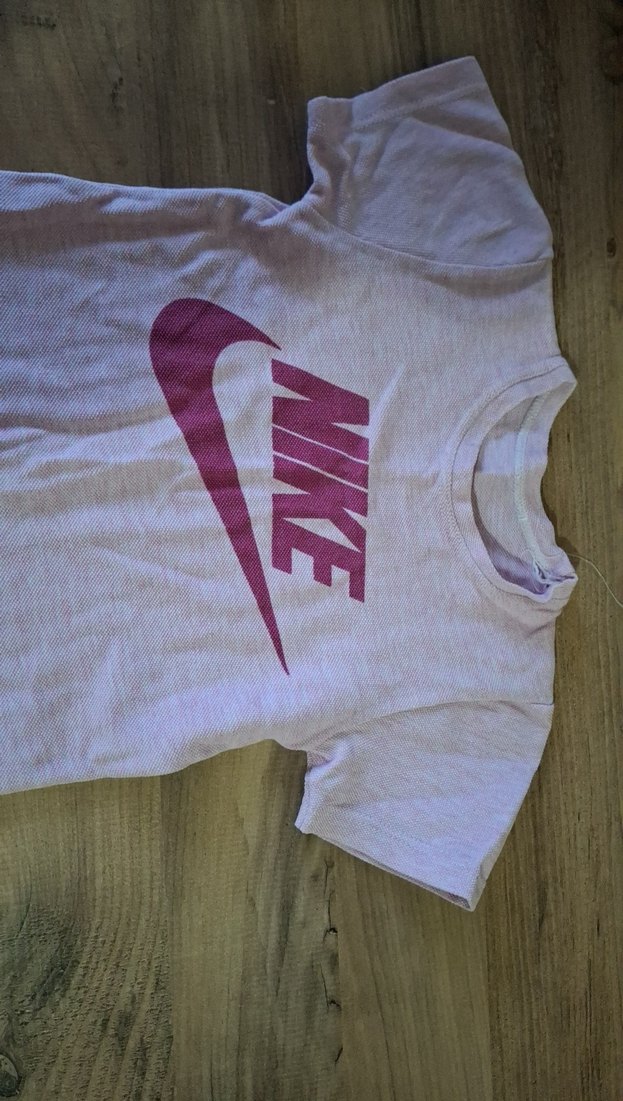 Nike pembe Kız Tişörtü - Görsel 2