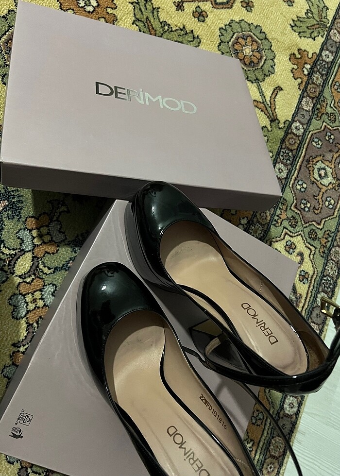 Siyah Platform Topuk - Görsel 3