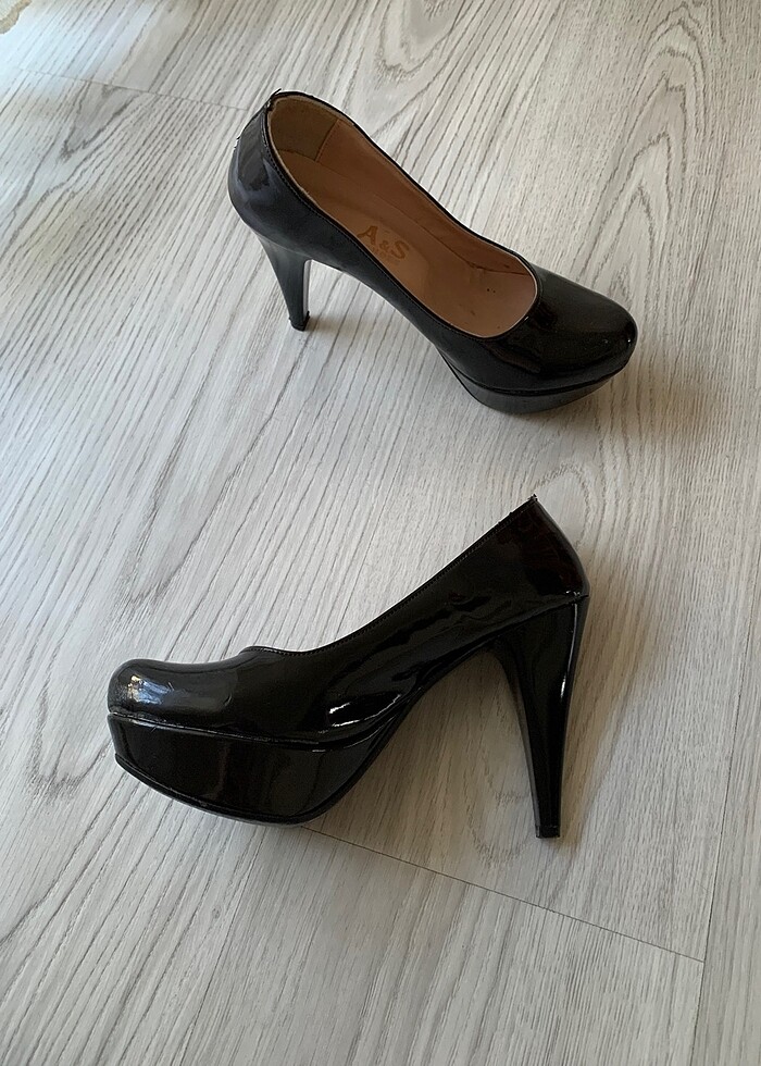 İnce Topuk Platform Ayakkabı - Görsel 4