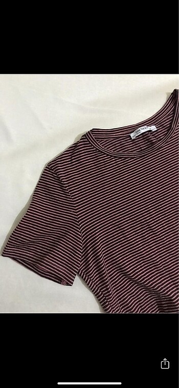 m Beden Zara crop tshirt